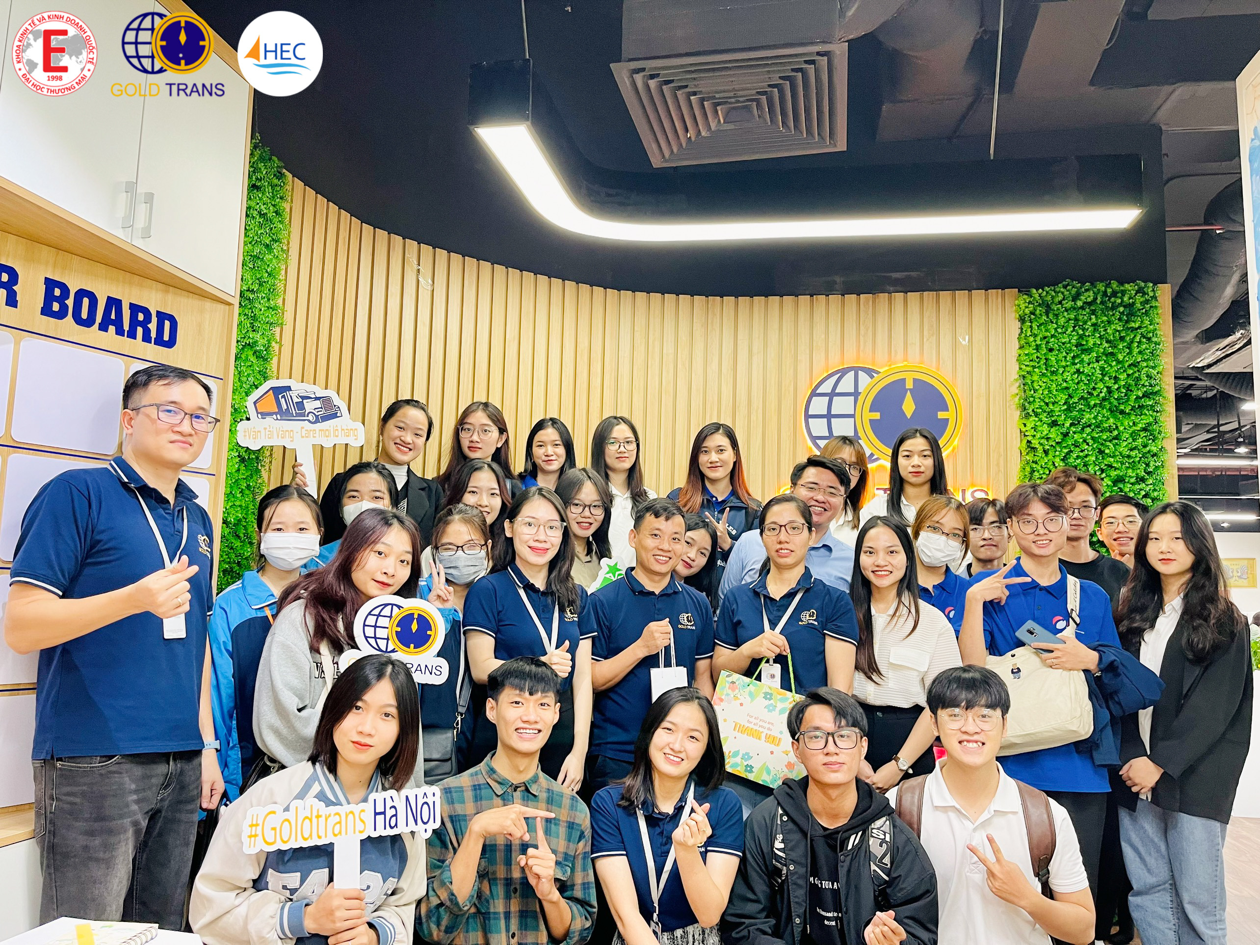 THỰC TẾ DOANH NGHIỆP: CTCP GIAO NHẬN VẬN TẢI VÀNG - GOLDTRANS