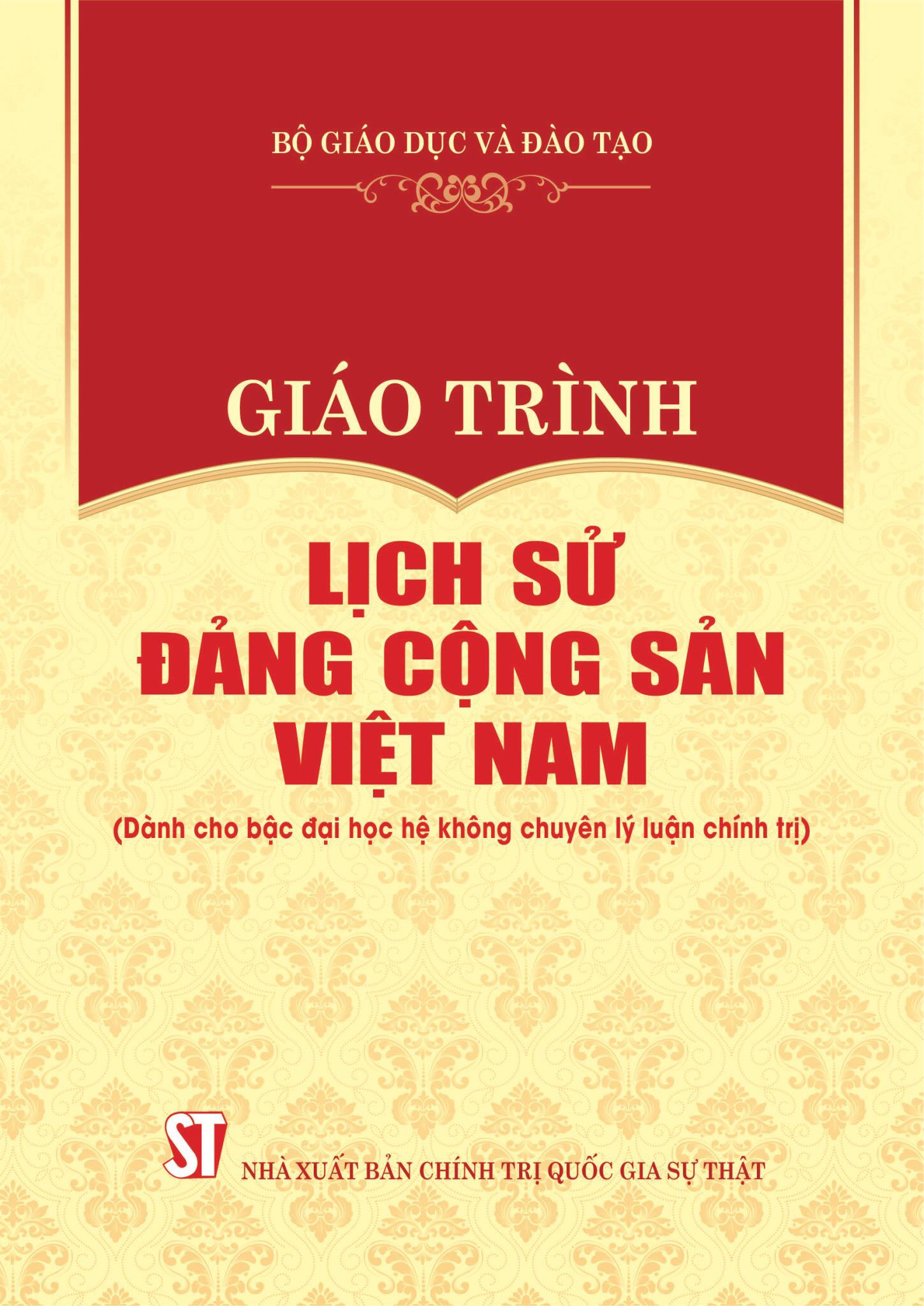 Giáo trình Lịch sử Đảng Cộng sản Việt Nam