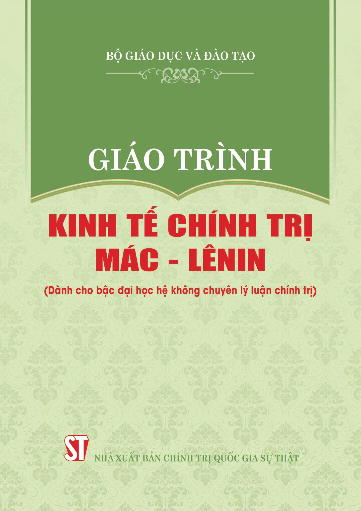 Giáo trình Kinh tế chính trị