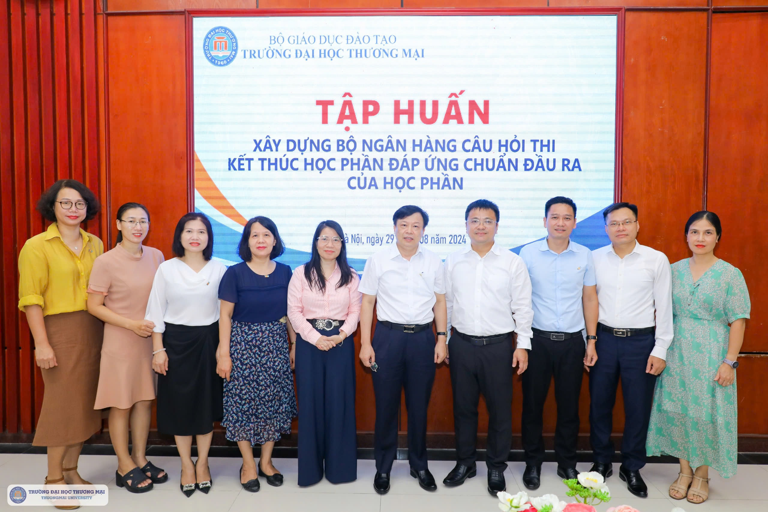 Hội nghị triển khai và tập huấn “Xây dựng bộ ngân hàng câu hỏi thi kết thúc học phần đáp ứng chuẩn đầu ra của học phần”