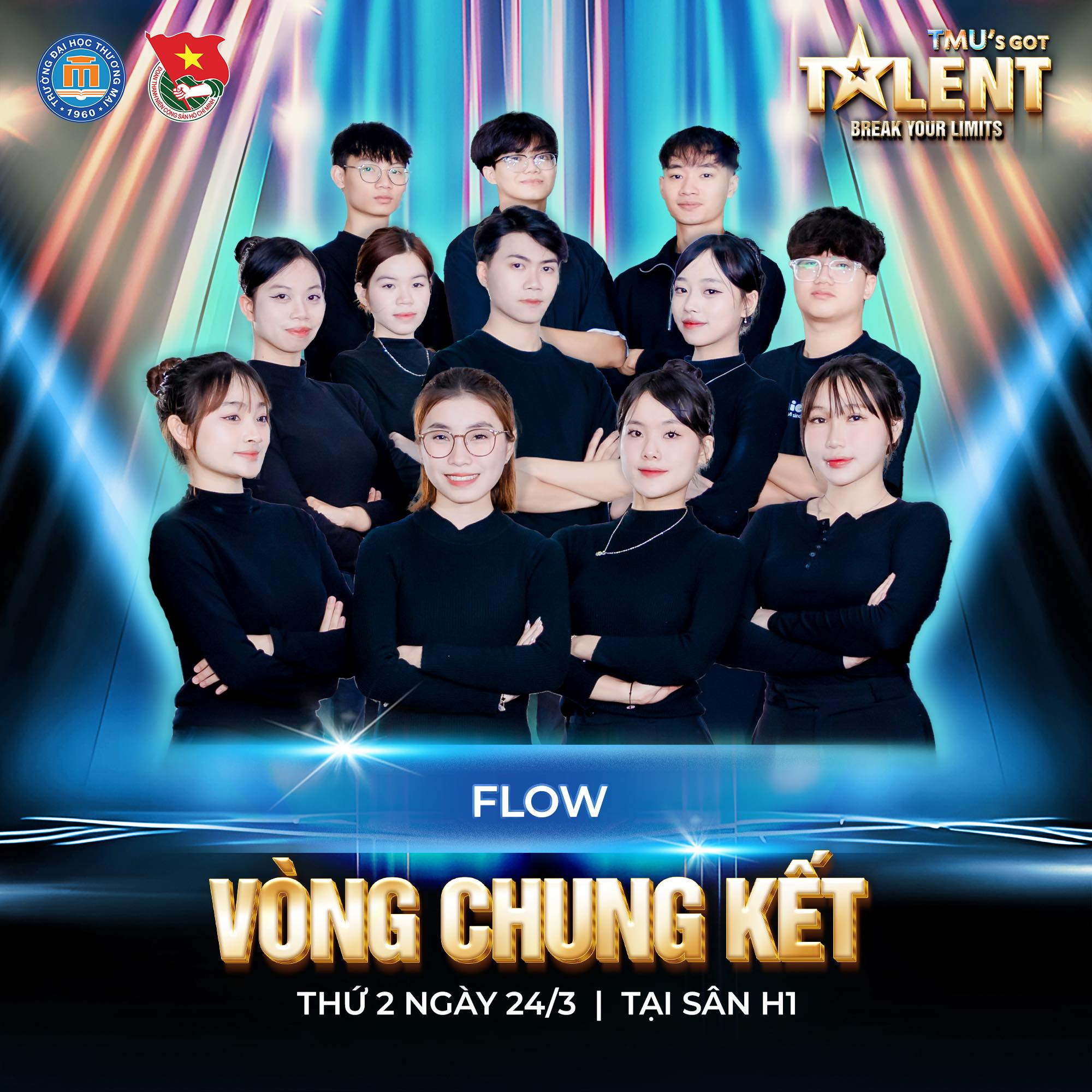 Đội thi Flow khoa Kinh tế giành tấm vé tiến thẳng tới chặng Chung kết TMU's Got Talent 2025