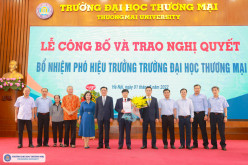 Lễ công bố và trao Nghị quyết bổ nhiệm Phó Hiệu trưởng Trường Đại học Thương mại