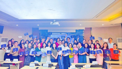 Khóa học ngắn hạn ứng dụng trí tuệ nhân tạo (AI) và đổi mới sáng tạo trong giảng dạy của giảng viên Trường ĐH Thương mại tại Học viện Tài chính Kinh tế Quảng Tây